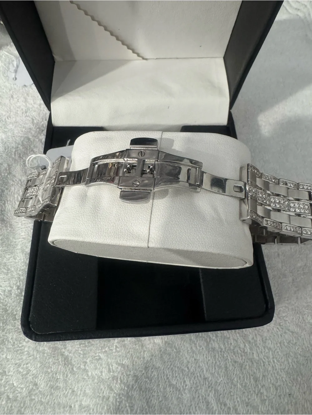 #171 Wittnauer Men’s Silver Crystal Chronograph Watch